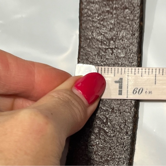 Michigan State Spartans BROWN leather BELT 33-37” Silver conchos Spartans Mexico - Picture 6 of 16